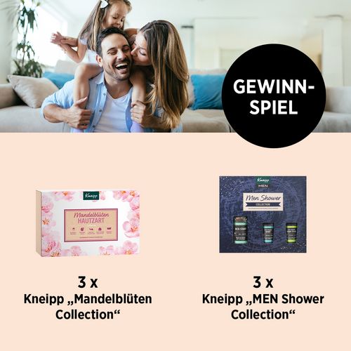 🌷 GEWINNSPIEL 🌷 Gemeinsam mit Kneipp verlosen wir zum Mutter- und Vatertag: - 3x Mandelblüten Collection - 3x MEN...